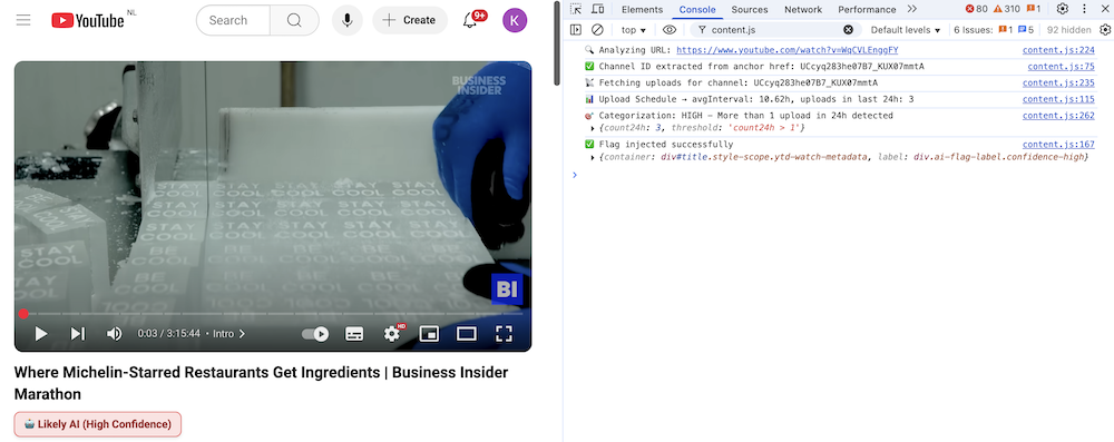 Chrome Extension in Action
